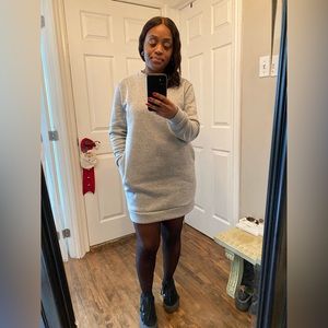 Grey Sweater Dress